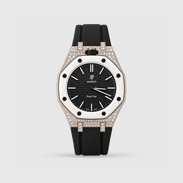 Royal Pop moissanite Black